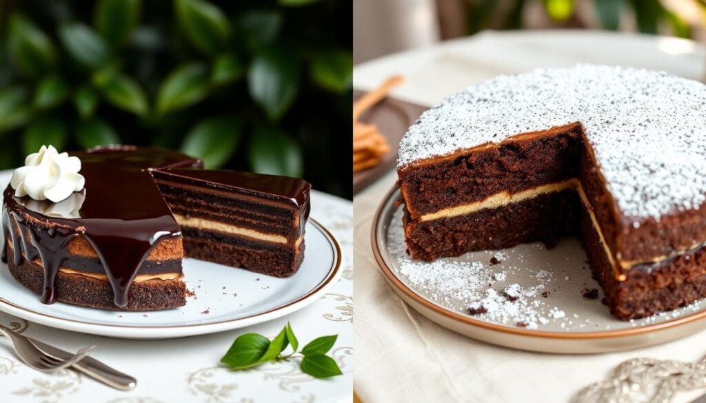 Chocolate Cake Comparison