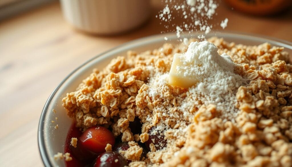 Crumble Topping Science