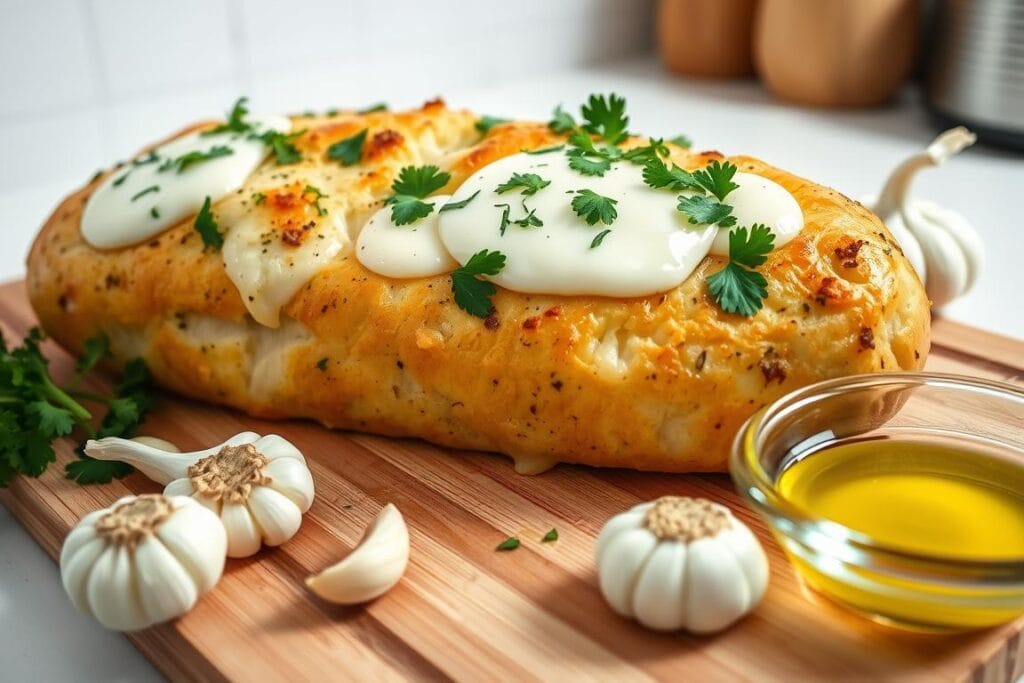 Garlic Cheese Bread Recipe