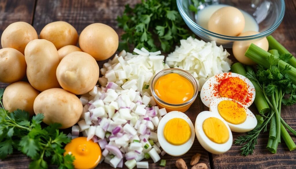 Potato Salad Ingredients