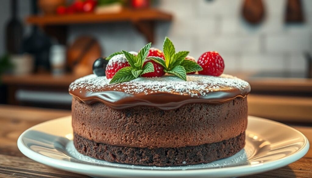 Torta Caprese Flourless Chocolate Cake