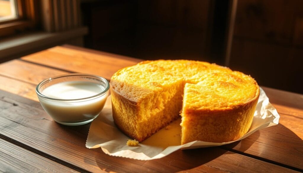 What is cornbread and milk called