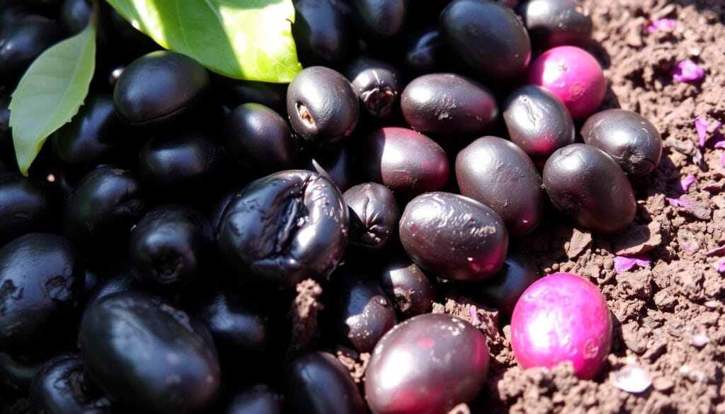 Why do black beans turn purple