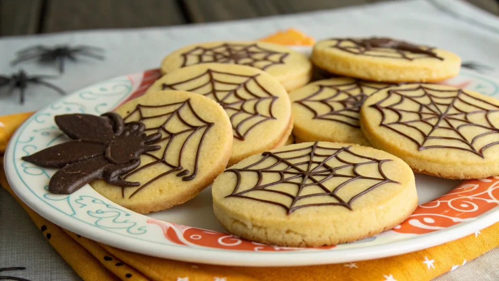 Spider Web Cookie Stamp Cookies Easy Recipe