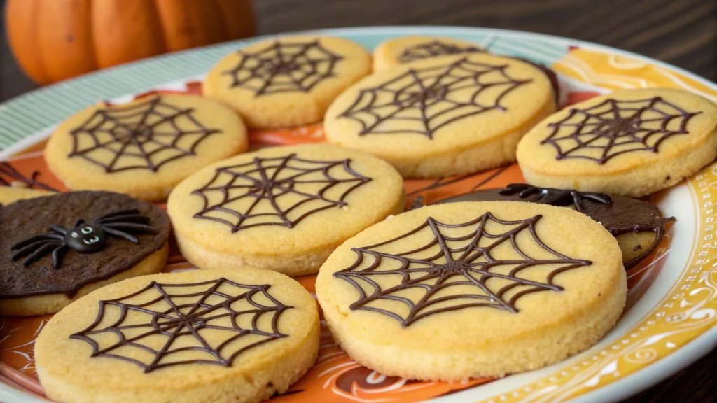 Spider Web Cookie Stamp Cookies Easy Recipe