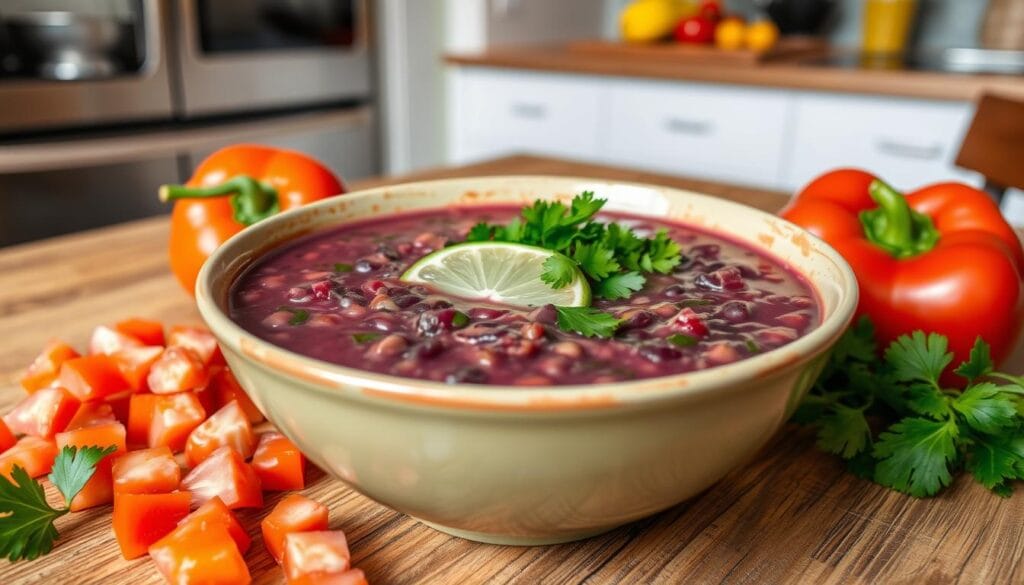 black bean soup