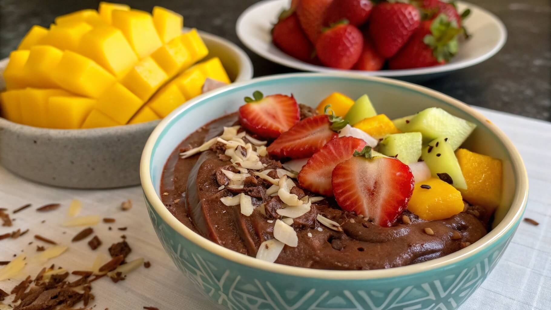 how do you spruce up instant chocolate pudding