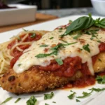 What is the difference between chicken parmigiana and chicken parmesan