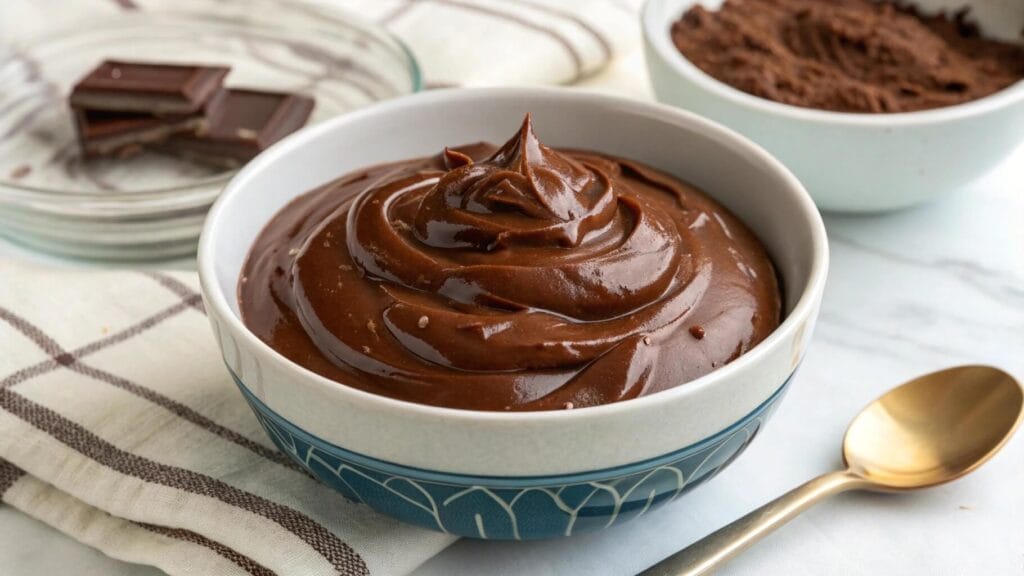 how do you spruce up instant chocolate pudding