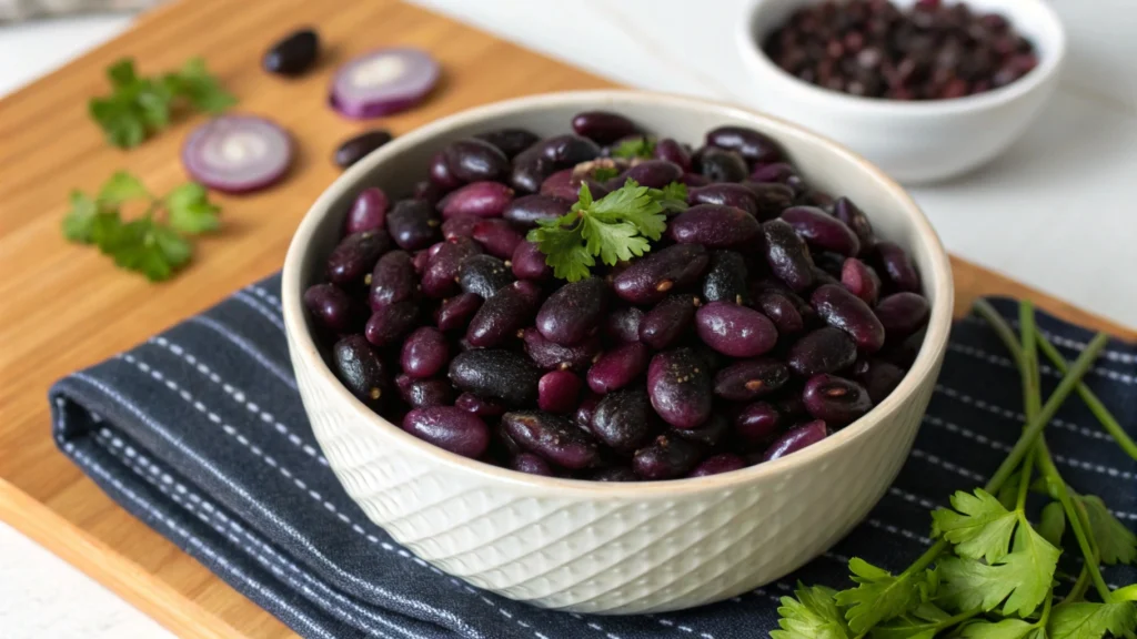 black bean soup taste bitter