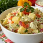 How does Rachael Ray make potato salad?