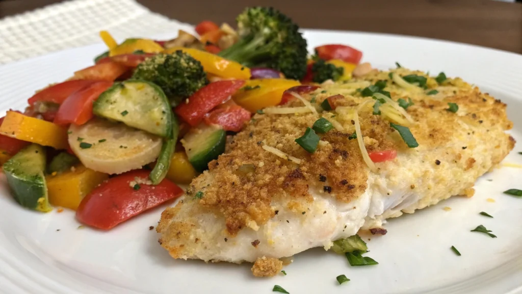 Longhorn Parmesan Crusted Chicken Recipe