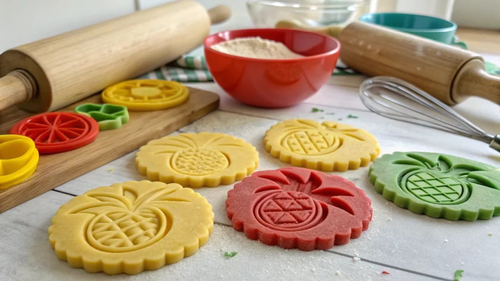 How do you use cookie stamps and cutters