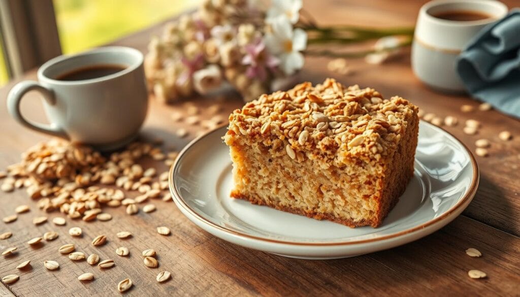 coffee cake recipe with oatmeal streusel