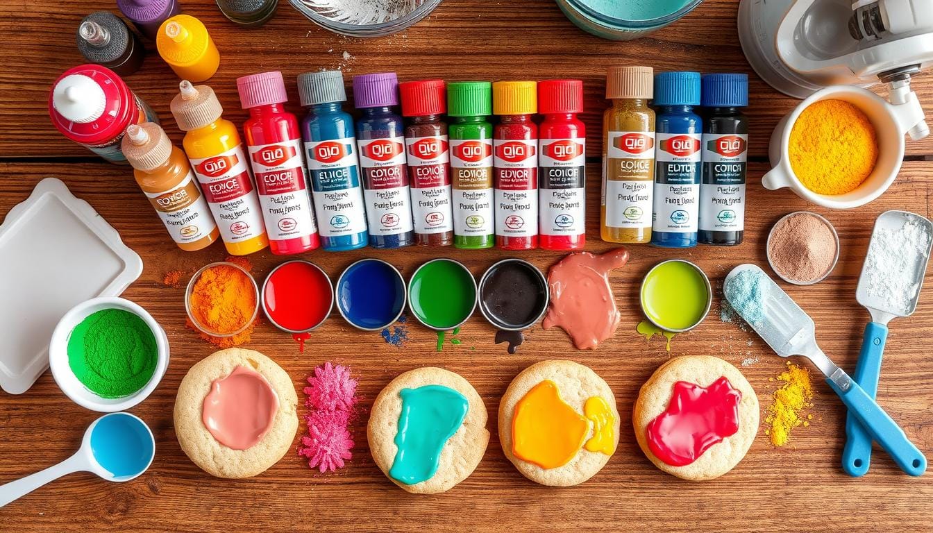 food-coloring-types How To Use Food Coloring in Cookies