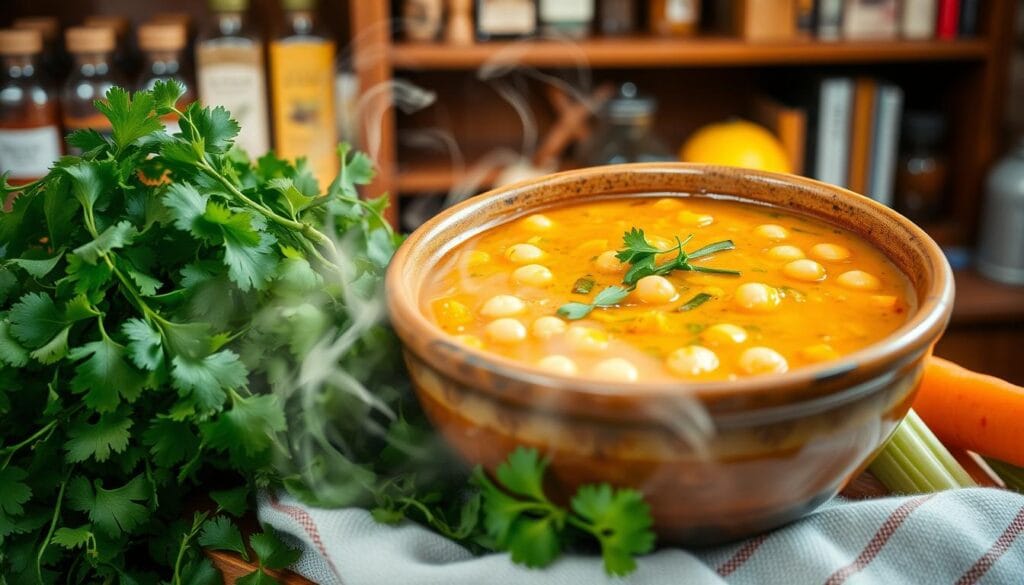 joan nathan chickpea soup recipe