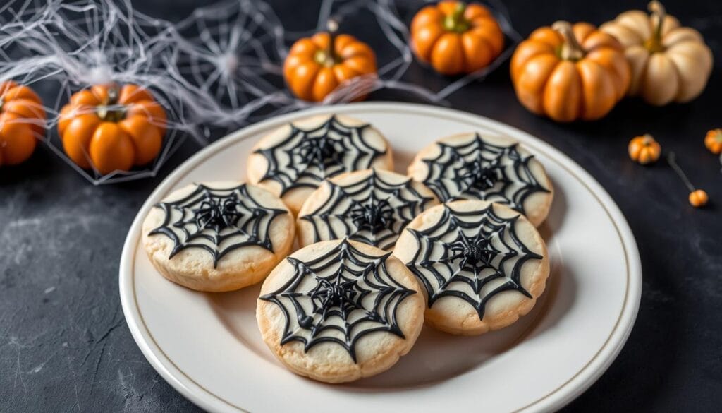 spider web cookies