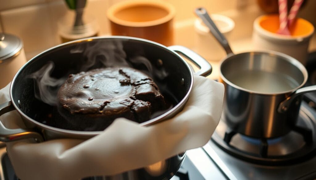 Alternative Reheating Methods for Chocolate Lava Cake