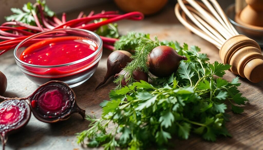 Balthazar beet salad recipe vinaigrette preparation