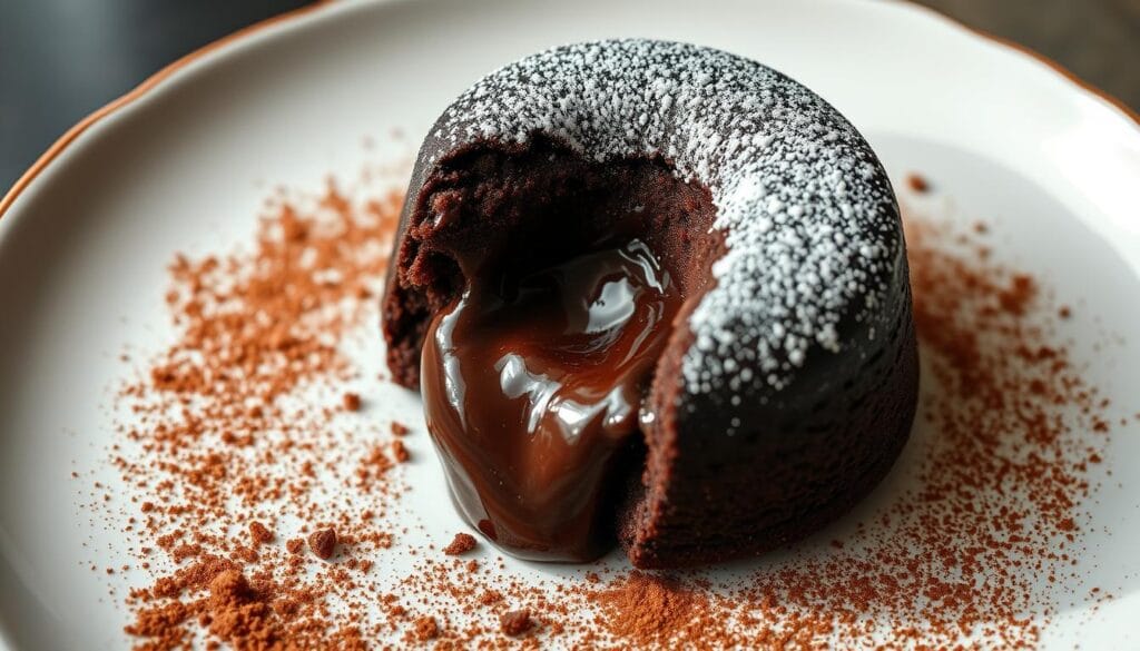 Chocolate Lava Cake Structure