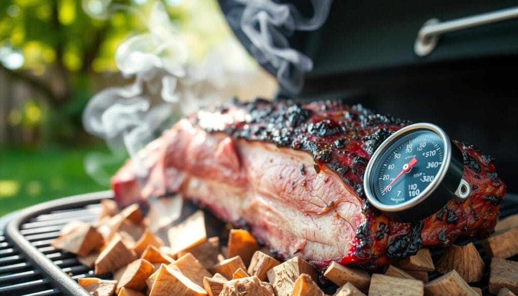 Smoking Brisket Temperature Control