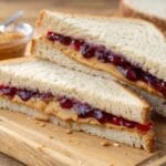 bread grain peanut butter and jelly