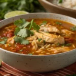 chopt spicy chicken soup recipe with rice