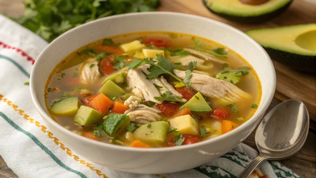 caldo de pollo recipe