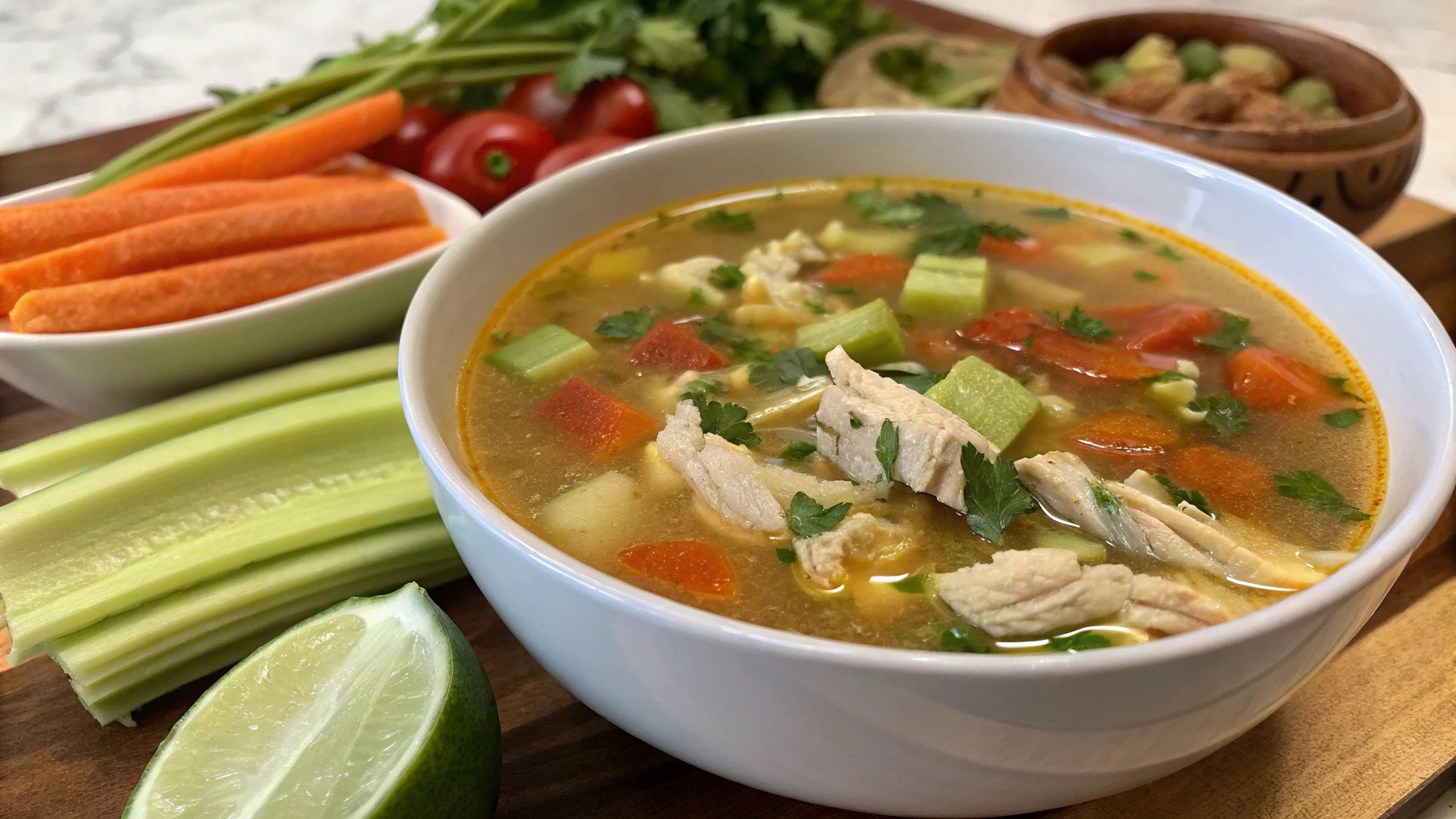 caldo de pollo recipe