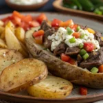 cottage cheese recipe for air fryer baked potato skinscottage cheese recipe for air fryer baked potato skins