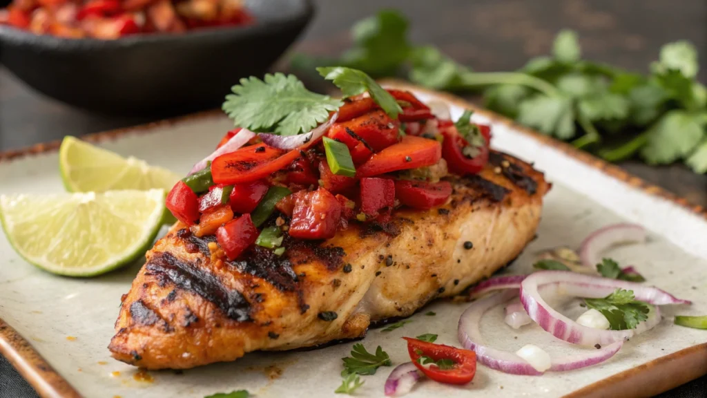 San Antonio Grilled Red Pepper Mexican Chicken Marinade Recipe