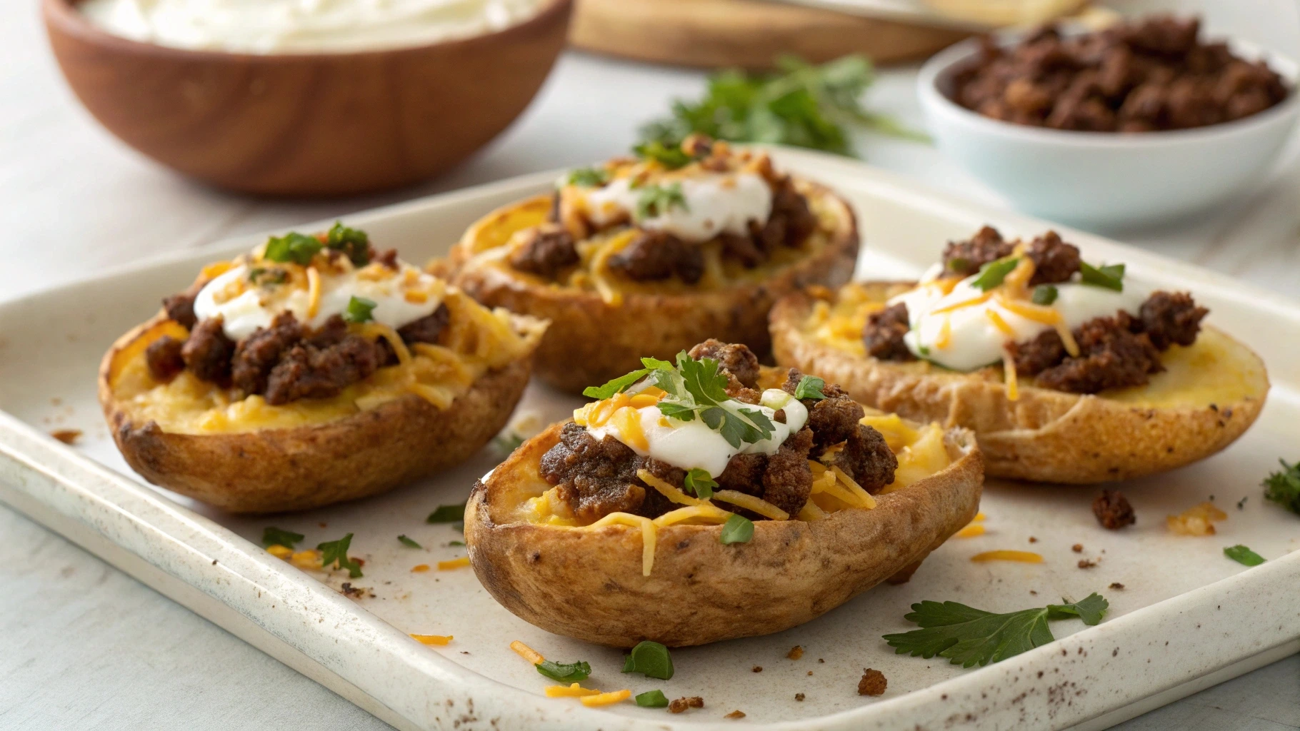 cottage cheese recipe for air fryer baked potato skins