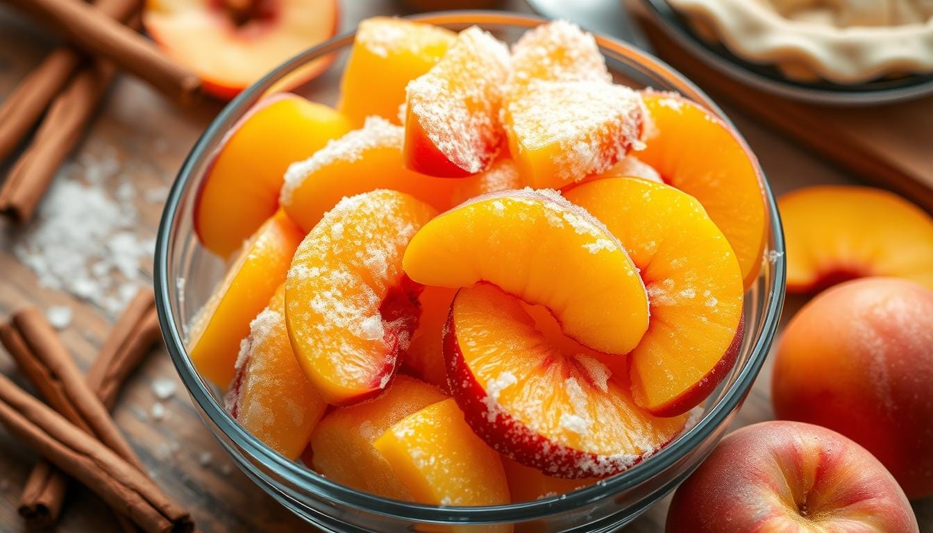 peach cobbler with frozen peaches pioneer woman