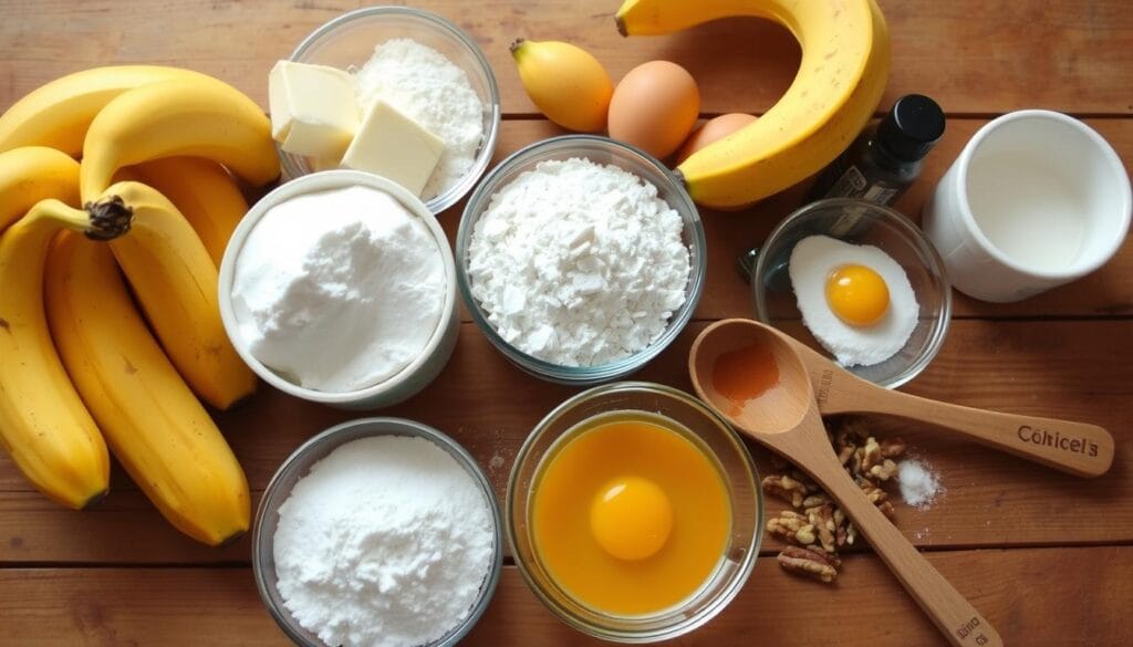 banana bread ingredients