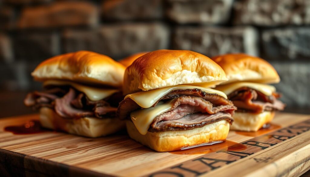 savory french dip sliders