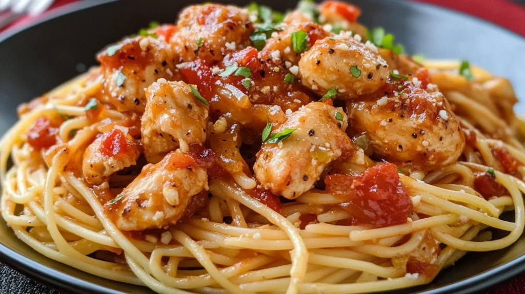 Honey Pepper Chicken Pasta