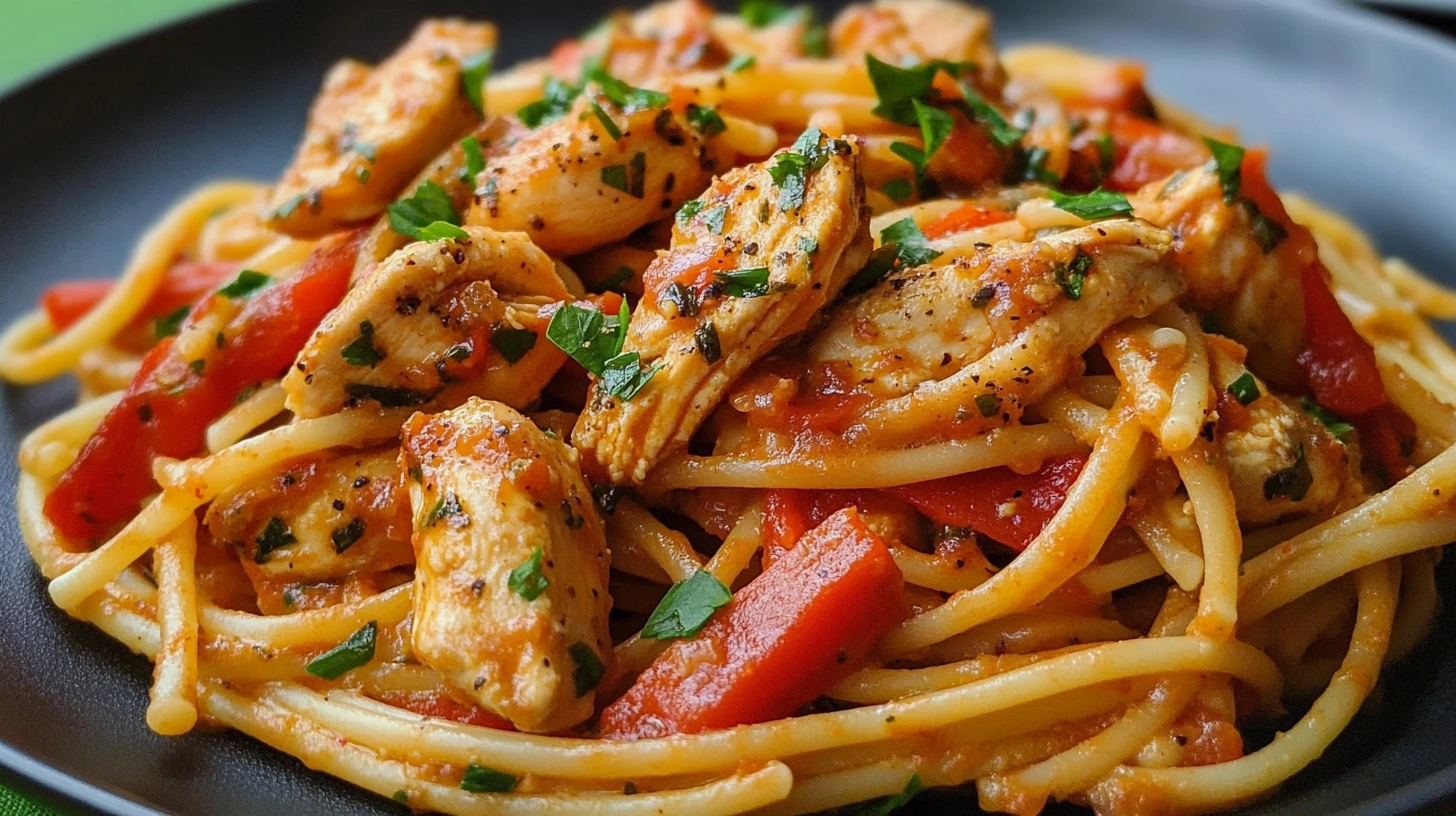 Honey Pepper Chicken Pasta