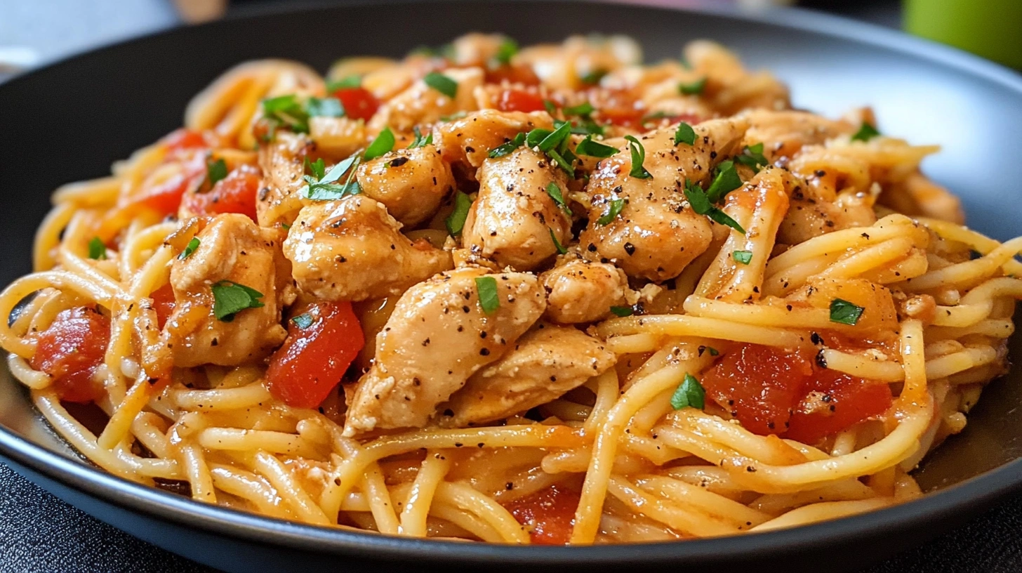 Honey Pepper Chicken Pasta