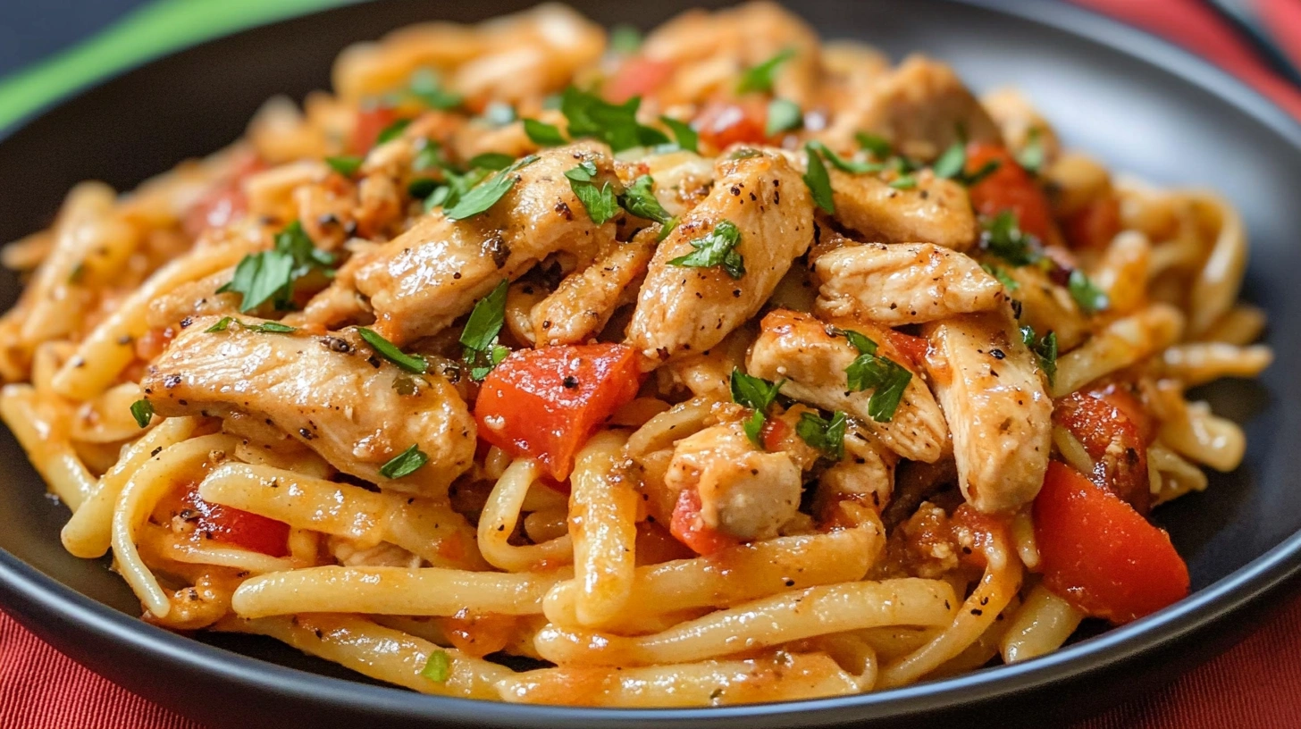 Honey Pepper Chicken Pasta