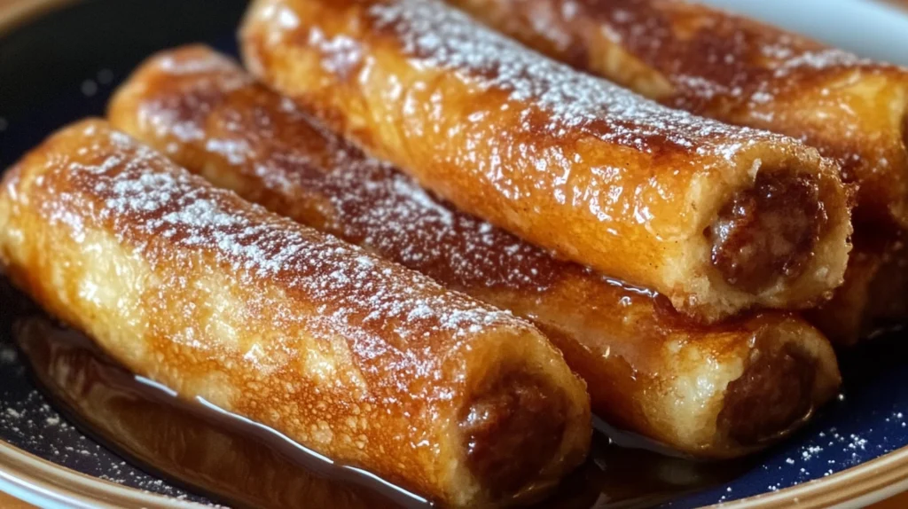 Sausage French Toast Roll-Ups Recipe