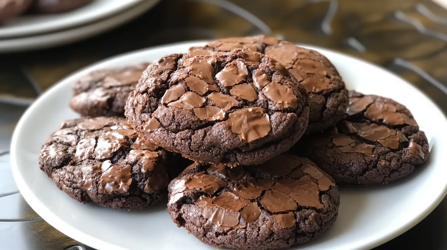 fudgy chewy brookies