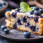 Blueberry Cottage Cheese Breakfast Bake