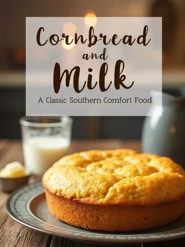 Cornbread and Milk A Classic Southern Comfort Food
