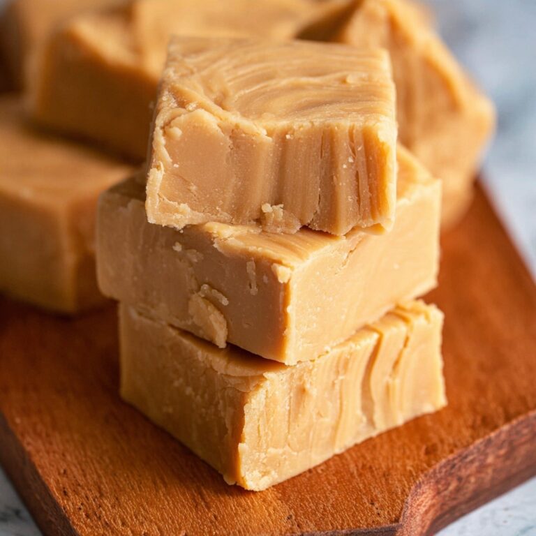 Easy Peanut Butter Fudge with Powdered Sugar Recipe