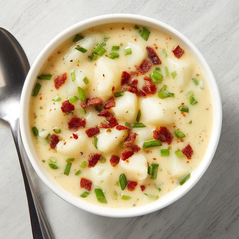 Creamy Bacon Potato Soup with Velveeta Recipe