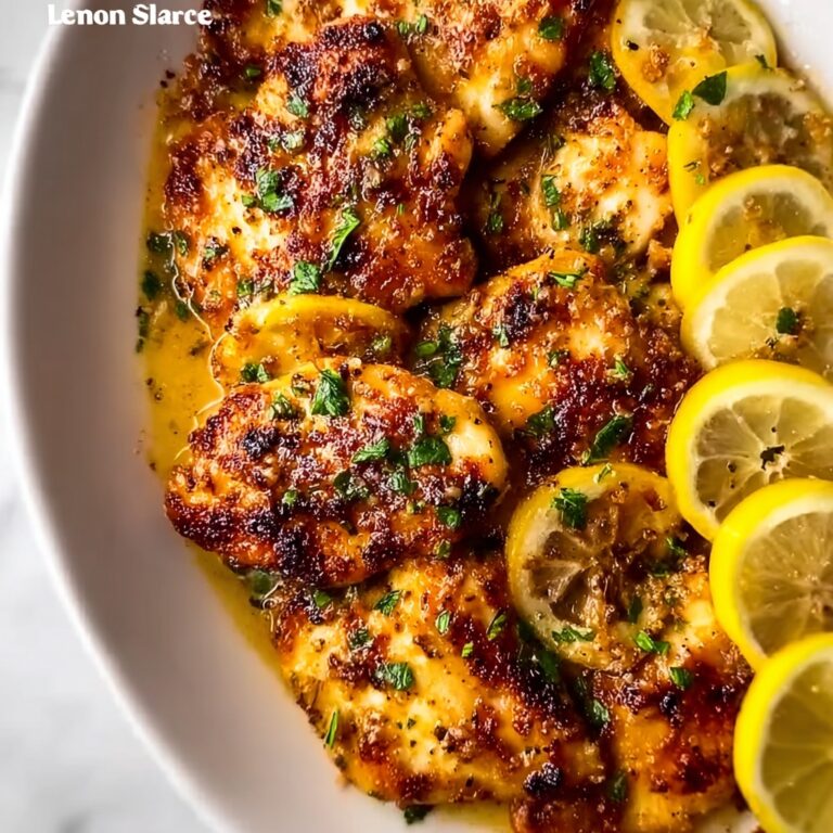 Parmesan-Crusted Lemon Chicken Recipe