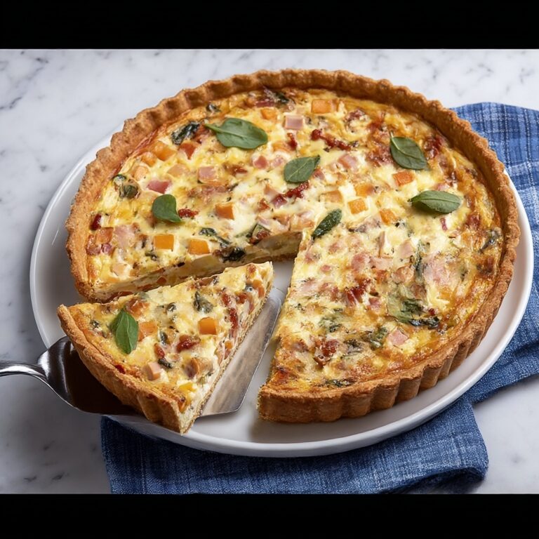 Pumpkin Quiche with Bacon and Sage Recipe