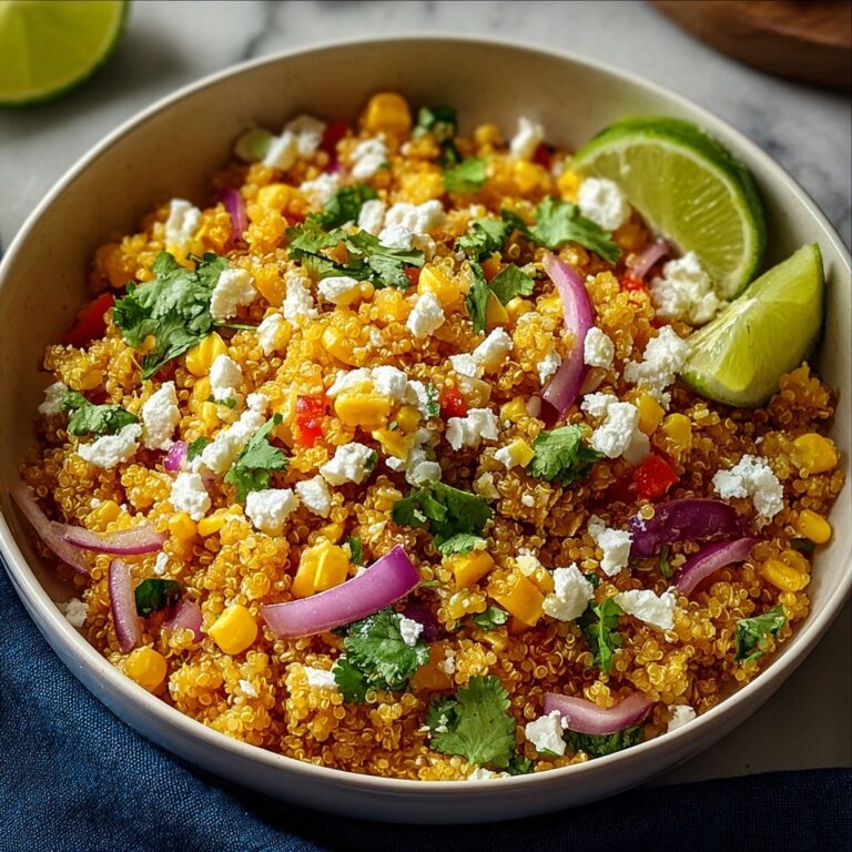 Mexican Street Corn Quinoa Salad Recipe