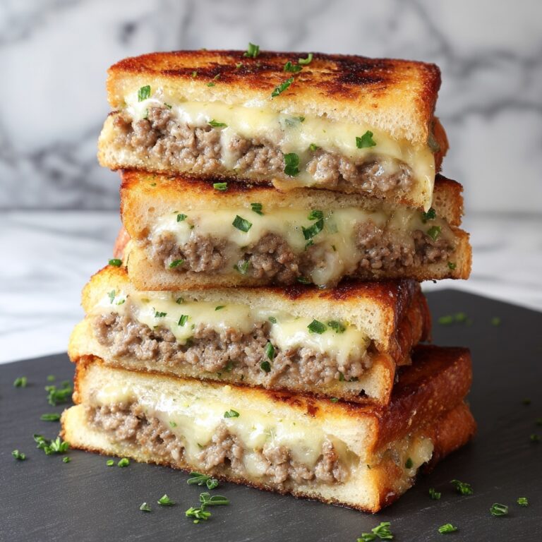 Golden Potato Pancakes Stuffed with Savory Beef and Melty Cheese Recipe