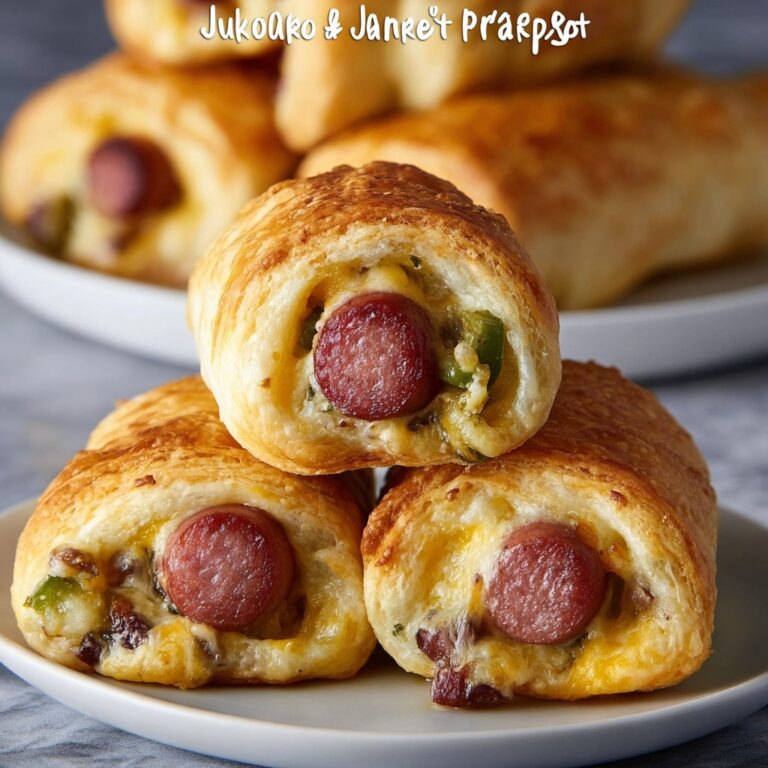 Jalapeño Popper Pigs in a Blanket Recipe